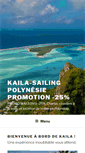 Mobile Screenshot of kaila-sailing.com